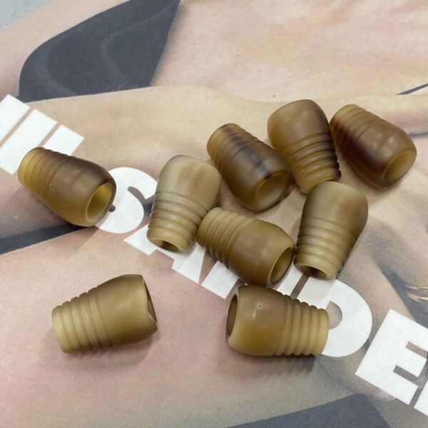 17mm Resin Bell Stopper Cord End for Hoodies Wool Coats 40 Pack