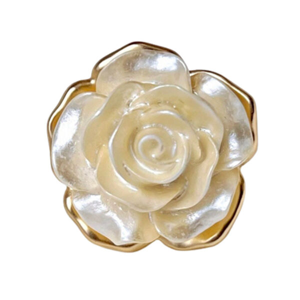 18/23MM Vintage Rose Coat Metal Decorative Buttons 12pcs - Image 5