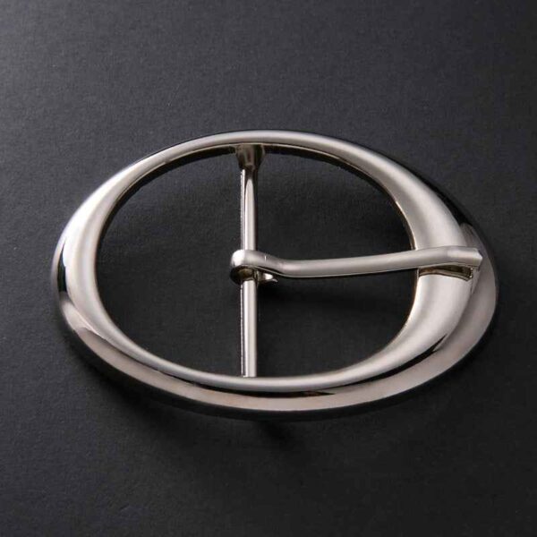 45mm Zinc Alloy Oval Coat Belt Buckle Adjustable with Pin 10pcs