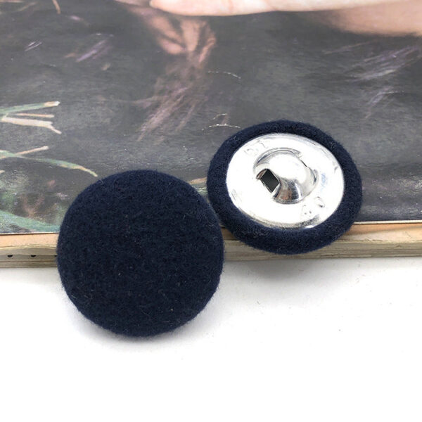 28mm Round Fabric-Covered Buttons for Women's Cashmere Coats 20pcs - Image 9