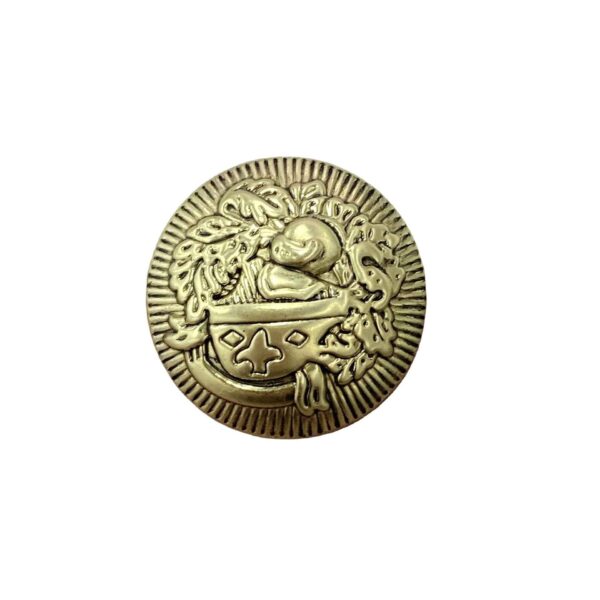 15/18/20/23mm Pirate Vintage Metal Shank Buttons 20pcs