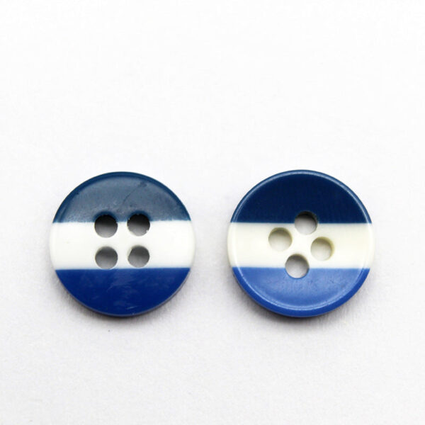11.5/15mm Round Rainbow Striped Resin Buttons for Baby Clothing 100pcs - Image 16