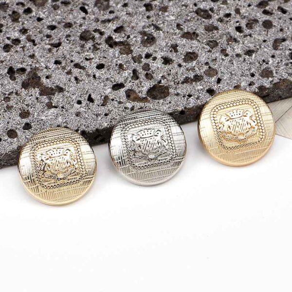 28L/32L/36L Speckled Texture Metal Shank Buttons for Clothing 30PCS