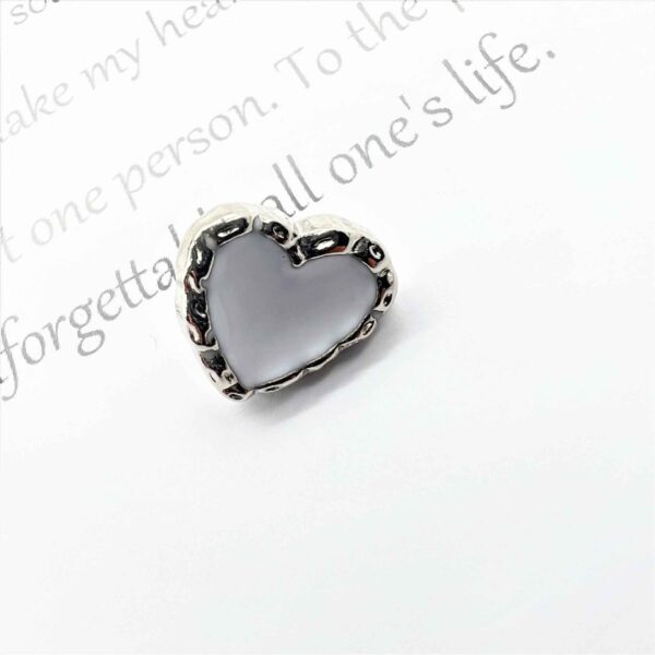 20L (12.5mm) Vintage British-Style Heart Shank Buttons 48 Pack