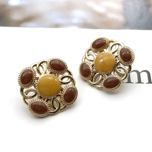 20mm Square Metal Pearl Shank Buttons for Women's Cardigans 20pcs - Image 8