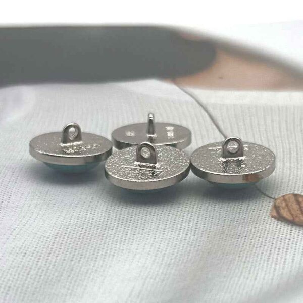 27L/33L Vintage Natural Stone Metal Sewing Buttons 50pcs
