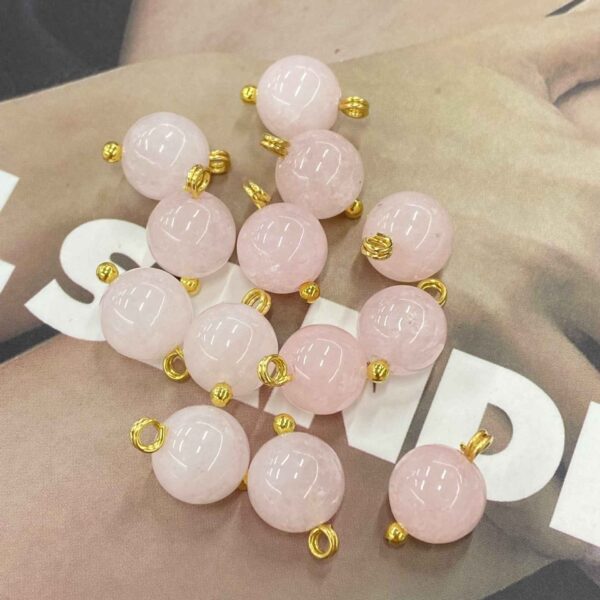 10mm Chinese Style Natural Jade Stone Buttons 20pcs