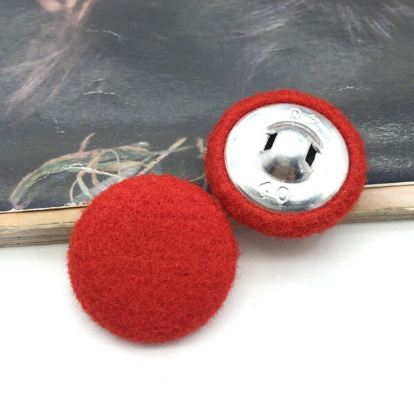 28mm Round Fabric-Covered Buttons for Women's Cashmere Coats 20pcs - Image 7