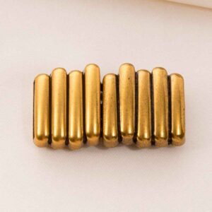 20mm Antique Bronze Piano Key Belt Buckle Detachable Hook Clasp 30pcs