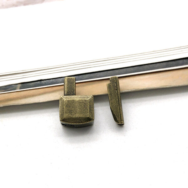 #5 Zipper Repair Kit Metal Head Sliders Retainer Insertion Pin 80 Pack - Image 10
