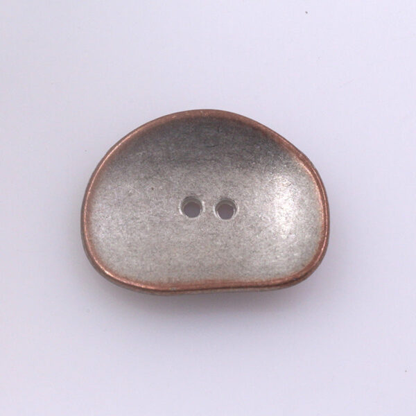 Antique Gold Nickel Irregular Two-Hole Metal Buttons 90 Pack - Image 6