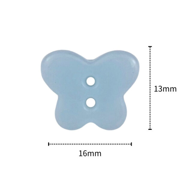Butterfly Ceramic Buttons Perfect for Kids’ Shirts & Knitwear 20pcs - Image 8
