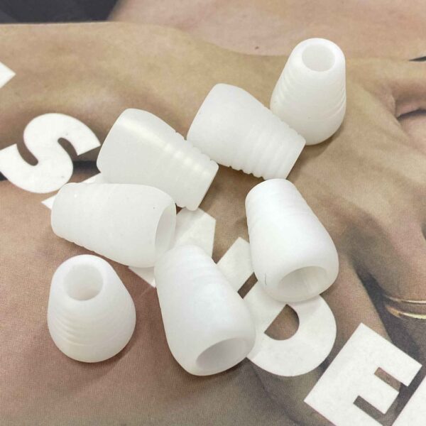 17mm Resin Bell Stopper Cord End for Hoodies Wool Coats 40 Pack