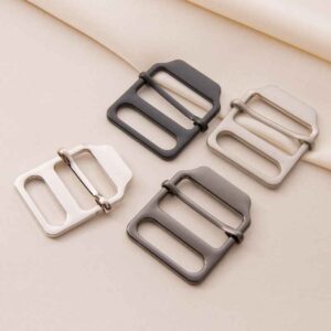 Metal Ladder Lock Buckles Adjustable Fasteners for Vests Straps 20pcs