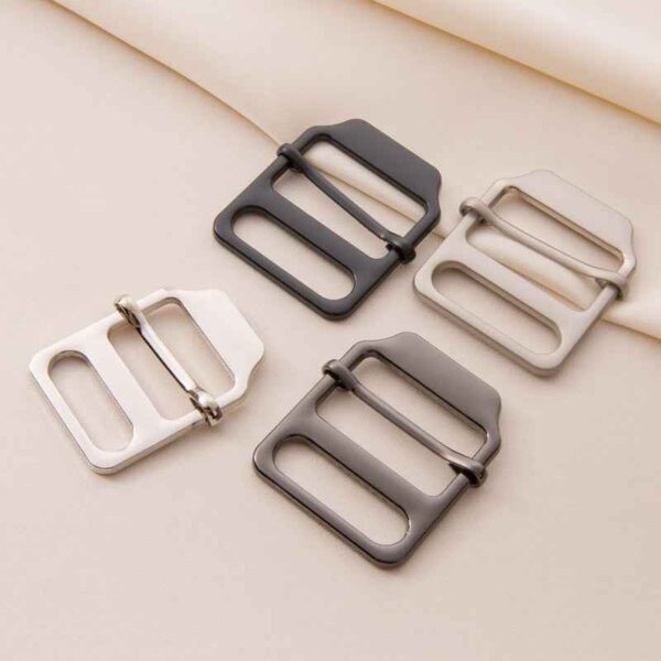 Metal Ladder Lock Buckles Adjustable Fasteners for Vests Straps 20pcs