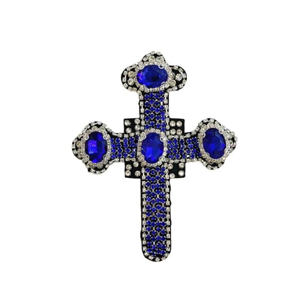 Handcrafted Beaded Cross Stitch Patches for DIY 5 Pack - Image 5