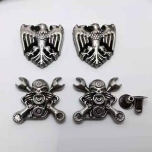 18MM Eagle Head Rivet Studs Vintage Gothic Metal Decorative Nails