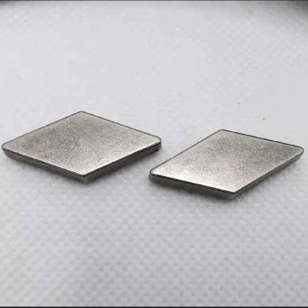 27x12MM Flat Diamond Alloy Rivets Antique Silver Punk Studs 20pcs