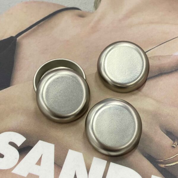 15/18/20/22mm Classic Flat Metal Shank Buttons for Clothing 20pcs