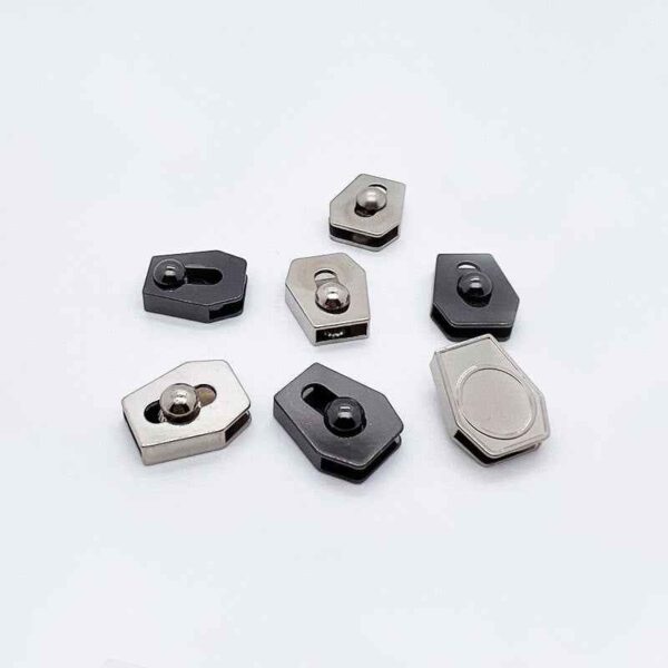 Metal Bell-Shaped Flat Cord Adjuster Drawstring Stopper 20PCS