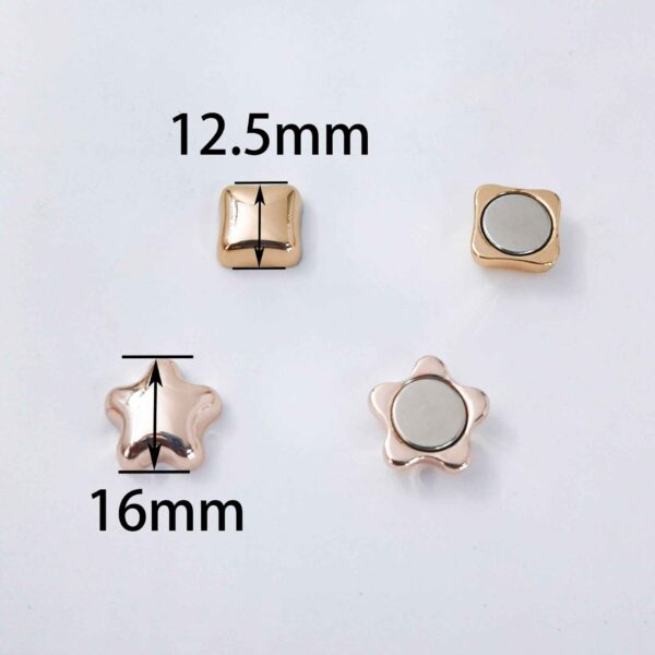 4 Pack Strong Magnetic Hijab Pins No-Snag Scarf Magnets