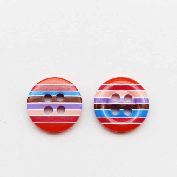 12mm Candy Color Resin Buttons for Kids' Shirts 100pcs