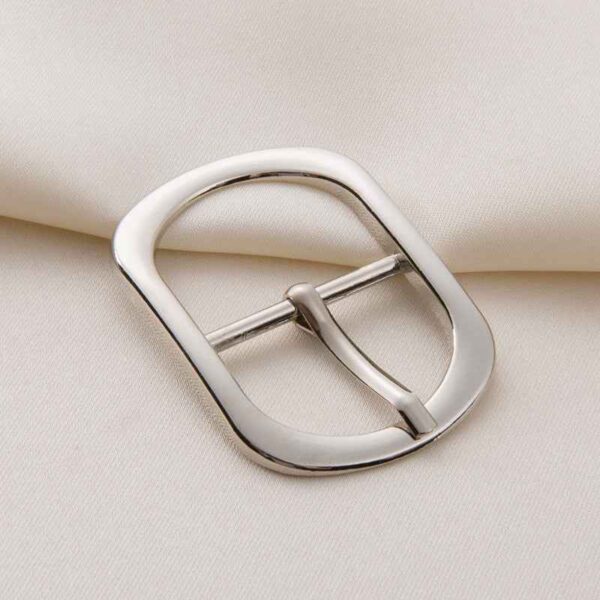 Metal Belt Center Bar Buckles with Pin Adjustable Fasteners 20pcs