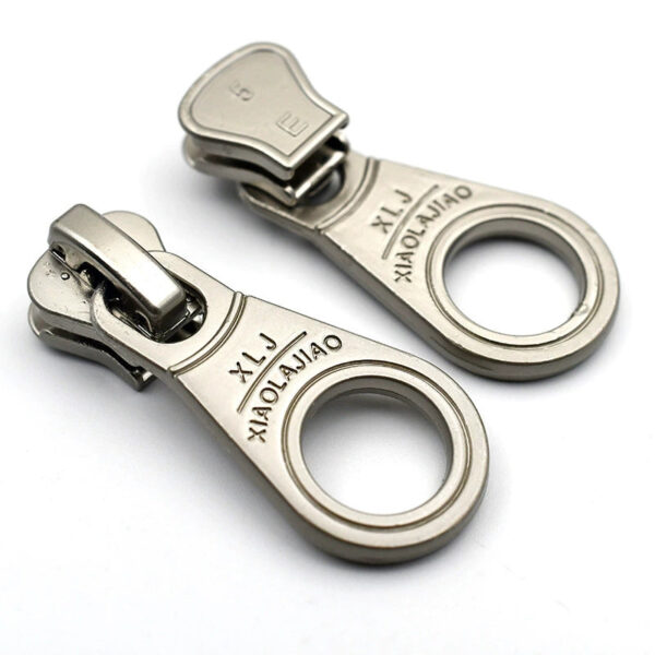 #5 Resin Zipper Pulls for Jacket Zippers 10pcs - Image 2