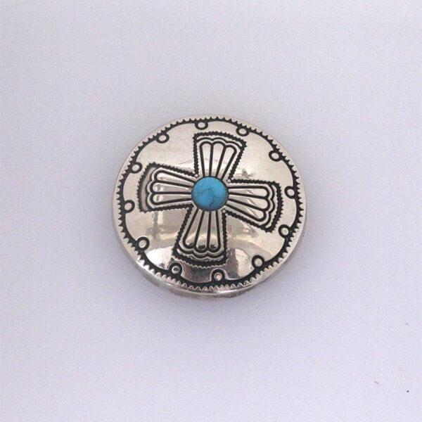 Turquoise Metal Stud Buttons for Belts Bag Clothing 50 Pack(10 Styles) - Image 10
