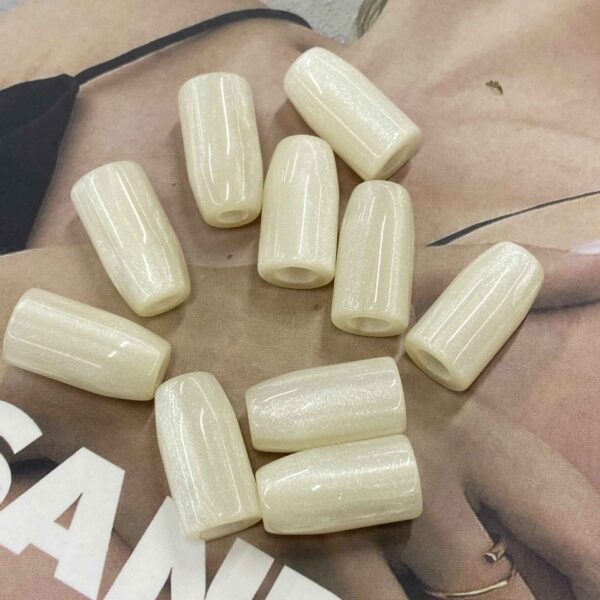 19mm Resin Single-Hole Bell Cord Buttons for Hoodies Coats 40 Pack