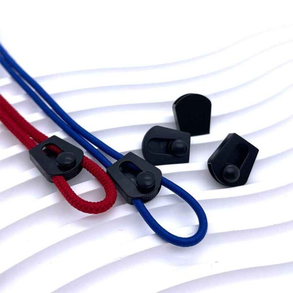 Metal Bell-Shaped Flat Cord Adjuster Drawstring Stopper 20PCS