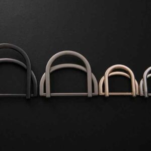 Metal Double D-Ring Buckles Adjustable Belt Fastener 20 Pack(4 Colors)