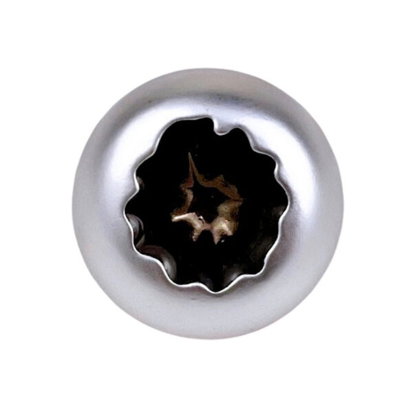 18/23mm Mist Silver Gold Vintage Eggshell Resin Metal Button 20pcs - Image 7