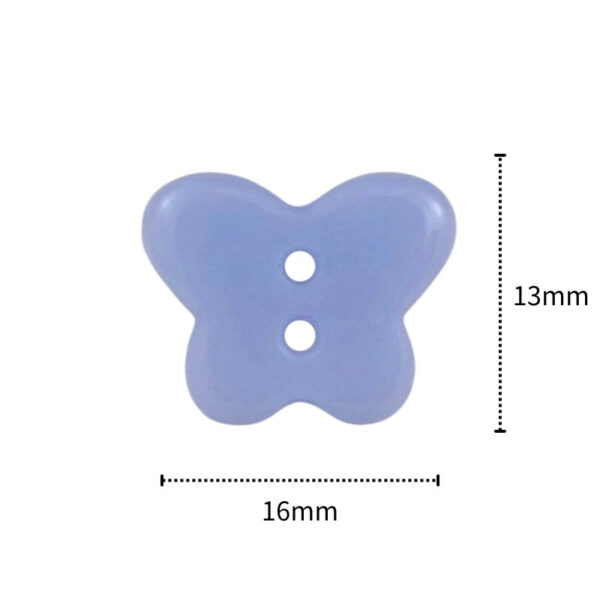 Butterfly Ceramic Buttons Perfect for Kids’ Shirts & Knitwear 20pcs - Image 9