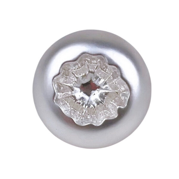 18/23mm Mist Silver Gold Vintage Eggshell Resin Metal Button 20pcs - Image 6