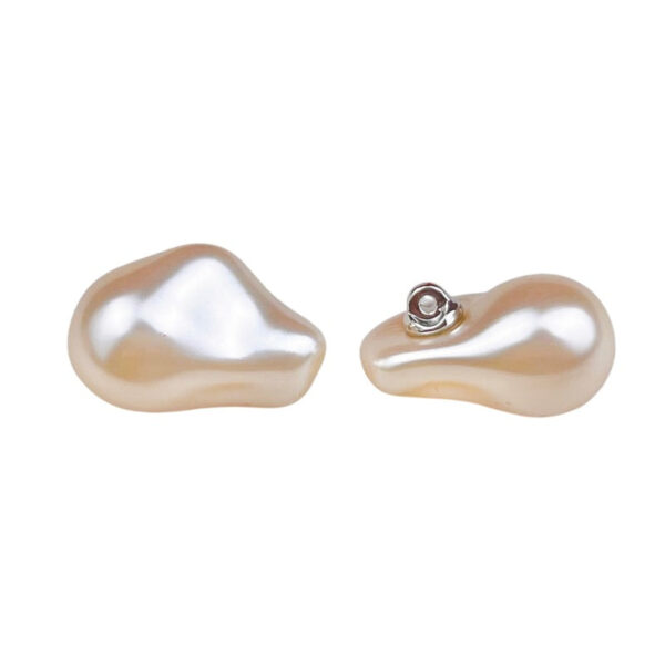 18/23MM High-Gloss Peanut Pearl Dress Cheongsam Buttons 10pcs - Image 6