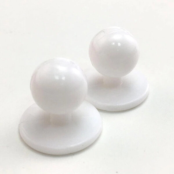 18mm Plastic Spherical Chef Uniform Button 200 Pack(4 Mixed Colors) - Image 6