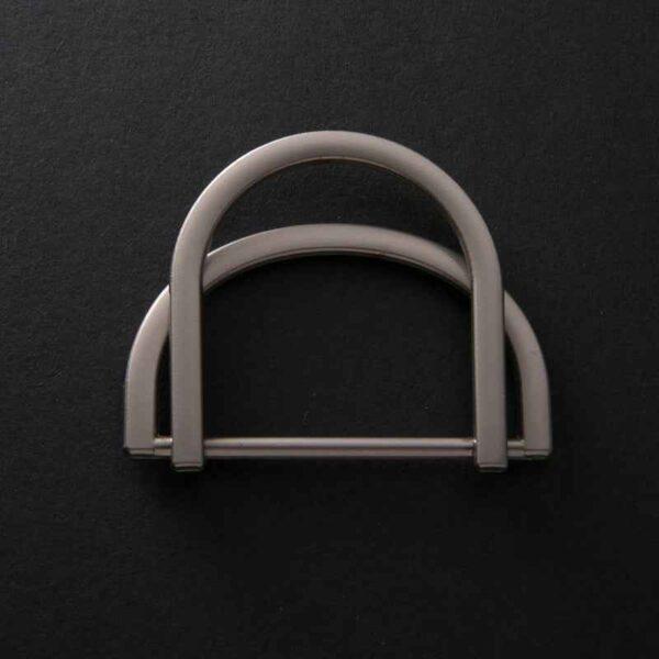 Metal Double D-Ring Buckles Adjustable Belt Fastener 20 Pack(4 Colors)