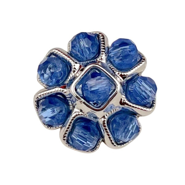Beaded Flower Metal Buttons for Women’s Sweaters & Dresses 20pcs - Image 7
