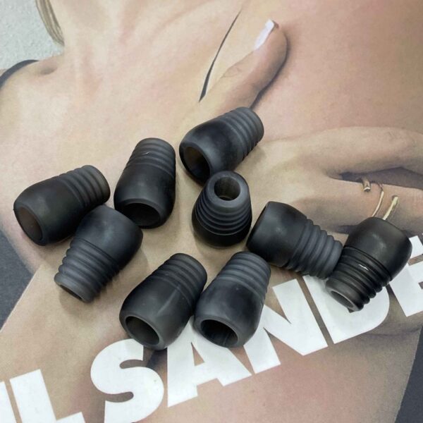 17mm Resin Bell Stopper Cord End for Hoodies Wool Coats 40 Pack