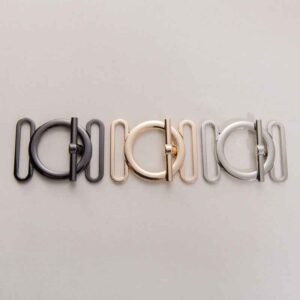 30/40mm Metal Belt Clasp Buttons Decorative Fasteners 20pcs
