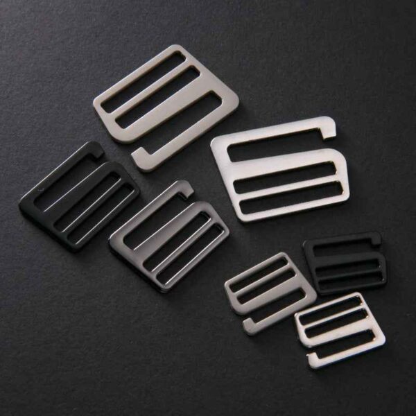 Metal Bra Strap Clasps Adjustable Hook Fasteners for Lingerie 20 Pack