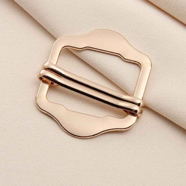1-3cm Metal Slide Buckles Double-Pin for Belt Bag Vest 20pcs