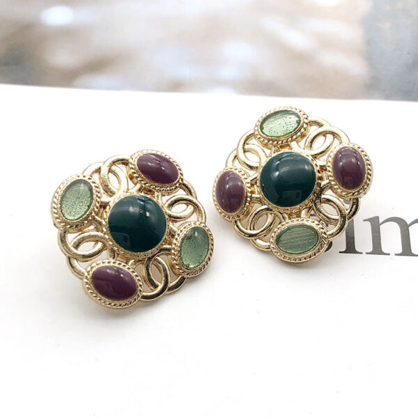 20mm Square Metal Pearl Shank Buttons for Women's Cardigans 20pcs - Image 7