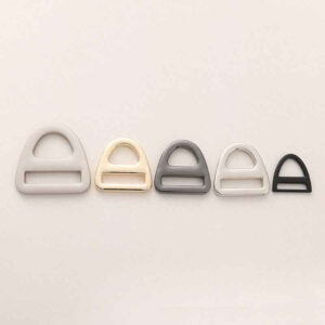 Metal D-Ring Buckles for Bag Strap Swimwear Double Loop 30 Pack