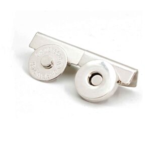 17mm Heavy-Duty Magnetic Clasp with Clip Extra Thick Closure 10pcs