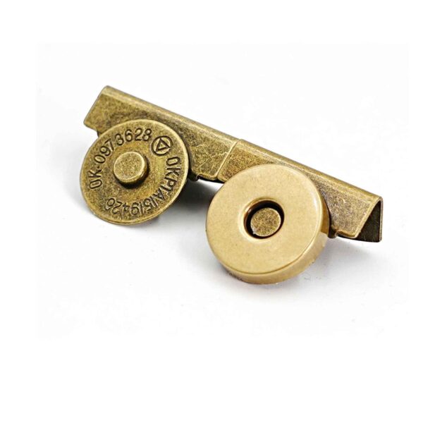 17mm Heavy-Duty Magnetic Clasp with Clip Extra Thick Closure 10pcs
