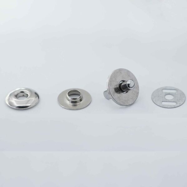 17mm Heavy-Duty Magnetic Snaps Eyelet Closure for Bags Clothing 20pcs