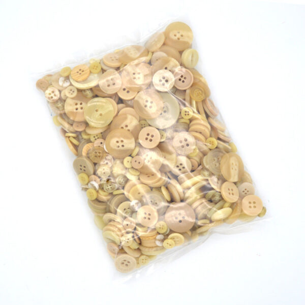 400-600 Piece Colorful Resin DIY Craft Button Set - Image 10