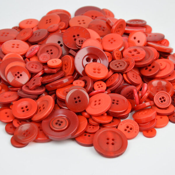 400-600 Piece Colorful Resin DIY Craft Button Set - Image 19